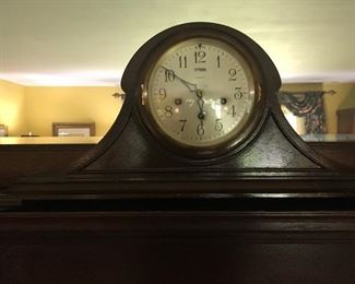 Antique mantel clock. Made in New York.