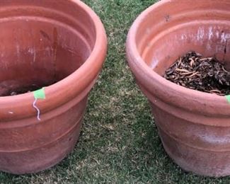 Large Clay Pots 
