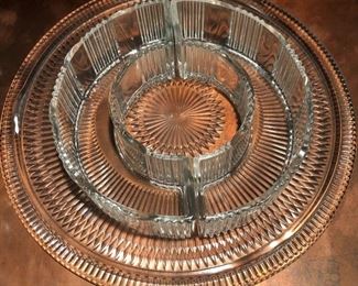 Vintage Barware Serving Dish
