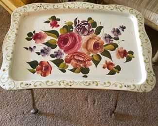 Vintage Metal TV Trays