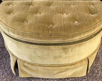 Matching Ottoman 1/2 Moon 