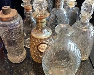 Vintage Liquor Decanters
