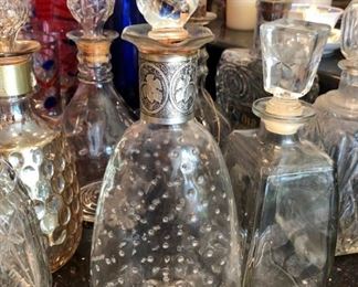 Vintage Liquor Decanters