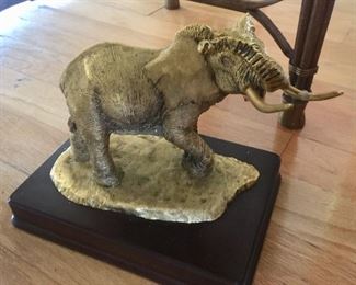 Gold elephant