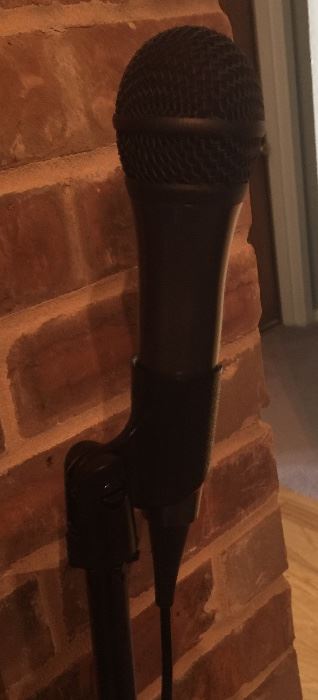 Microphone and stand