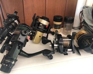 We have a game house full of fishing equipment; including rods and reels, lures, as well as hunting equipment.?