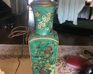 Antique Chinese lamp