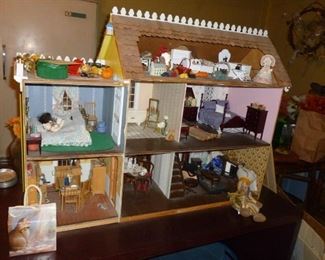 Other side of doll house