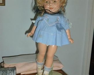 Beautiful old Shirley Temple composition doll