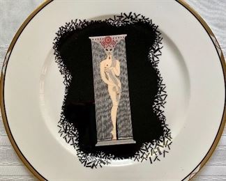 Erte commemorative plate