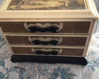 Small Jewelry Box Celluloid