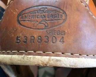 Vintage Leather Football Helmet