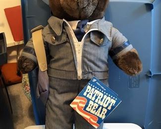 US Post Office Patriot Bear