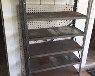 Metal shelf for sale.