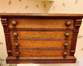 Antique Spool Cabinet