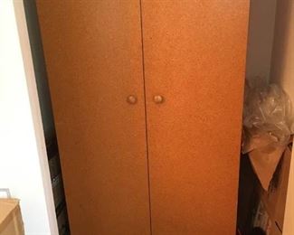 Heavy Particle Board Storage Cabinet 30 x 60"h x 16"d, 