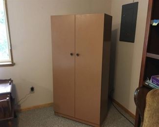 Painted Storage Cabinet, 4 Shelf, 30"w x 16d x 60"h
Lot Number: 41