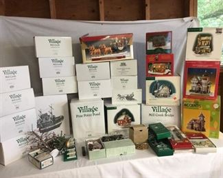 Large Collection of Dept. 56 Village Accessories, Village Houses.
Lot Number: 61
