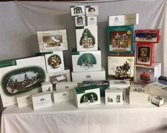 Large Collection of Dept. 56 Village Accessories, Village Houses.
Lot Number: 63