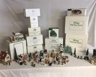 Large Collection of Dept. 56 Village Accessories, Village Houses.  Boxed and ready to go.
Lot Number: 64