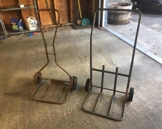 Two Vintage Working Hand Trucks.
Lot Number: 74