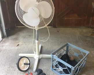 Nice Holmes Floor Fan, Exercise Weights etc.
Lot Number: 75
