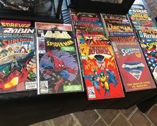 DC and Marvel Comic Books