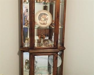 GLASS CURIO CABINET