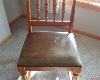 SIDE CHAIR TURNED BACK