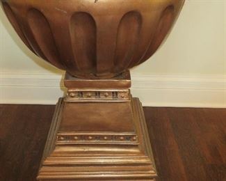 Plant in Gold Urn