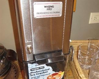 Warning Pro Stainless Steel Ice Crusher