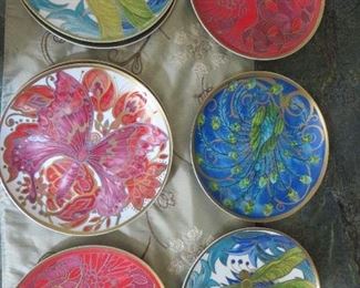Art Deco set of Plates Pottery Barn