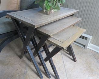 3 Pcs. Cross Legged Nesting Tables