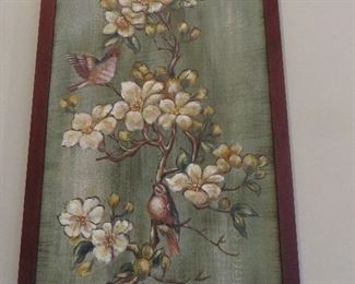 "Birds on Cherry Blossom Branch"
Artwork