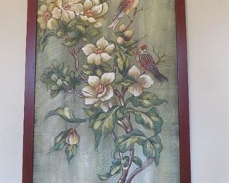 "Birds on Cherry Blossom Branch"
Artwork