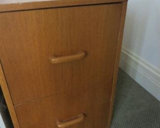 Wood File Cabinet