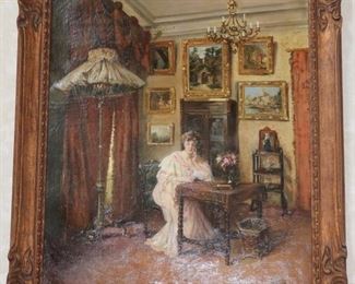 William de Lancey-Ward oil painting