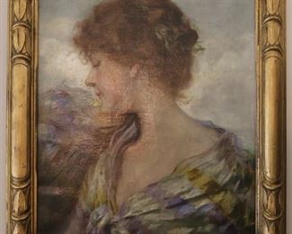 Franz Wobring oil painting