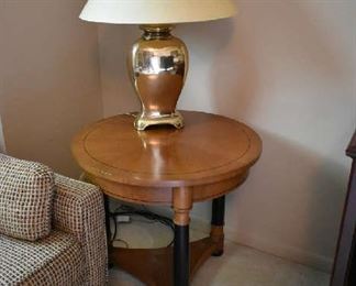 ACCENT TABLE, LAMP