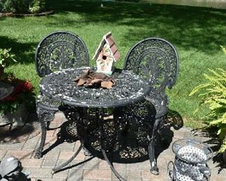 WROUGHT IRON SET