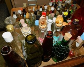 Antique Bottle / Decanters Collection