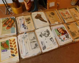 Large Collection of Vintage Advertising