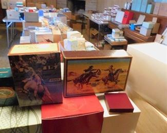 HUGE Collection of Mint In Box AVON - Additional photos showing HUNDREDS more items in the sale will be on our Facebook Page the week of the sale so you collectors & dealers can do some homework! Due to photo limit restrictions here on .net , we always include additional photos on our Facebook Page for every sale! "LIKE US'" at www.facebook.com/MarylandsBestEstateSales