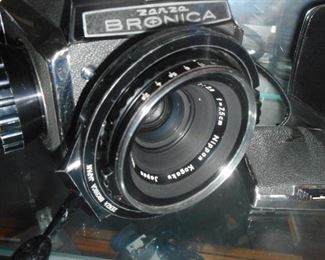 Zanza Bronica with Lens Camera