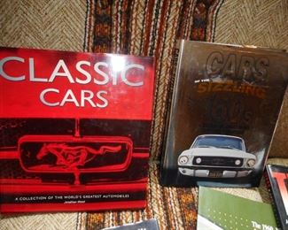 Classic Coffee Table Car Books..