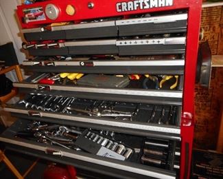 TOOLS in all the Drawers..WE ARE SELLING CRAFTSMAN EMPTY..SHOP THE DRAWERS!!