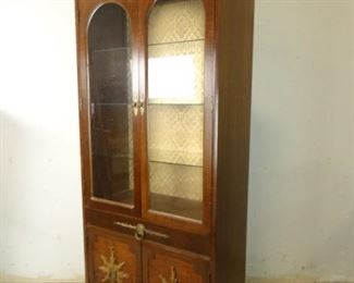 Antique Sunburst Cabinet