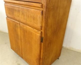 Kitchen Butcher Block Rolling Island