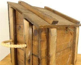 Wild Turkey Wooden Crate