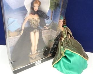 Barbie Day in the Sun and Gone With the Wind Dolls